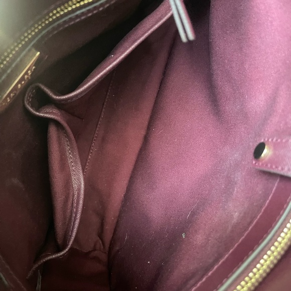Tory Burch Deep Red Satchel - Picture 10 of 13